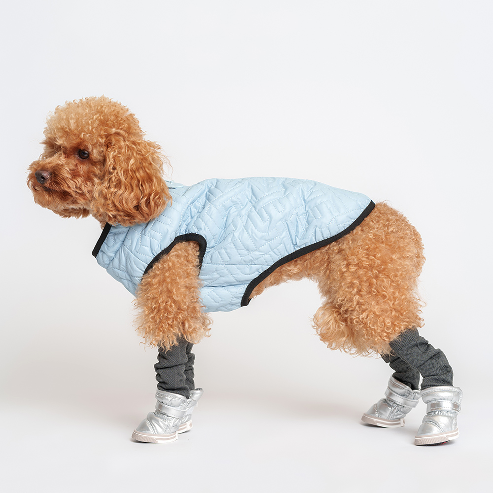 

RURRI Куртка на замке для собак, , голубая, Голубой