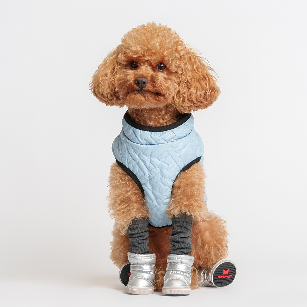 

RURRI Куртка на замке для собак, , голубая, Голубой