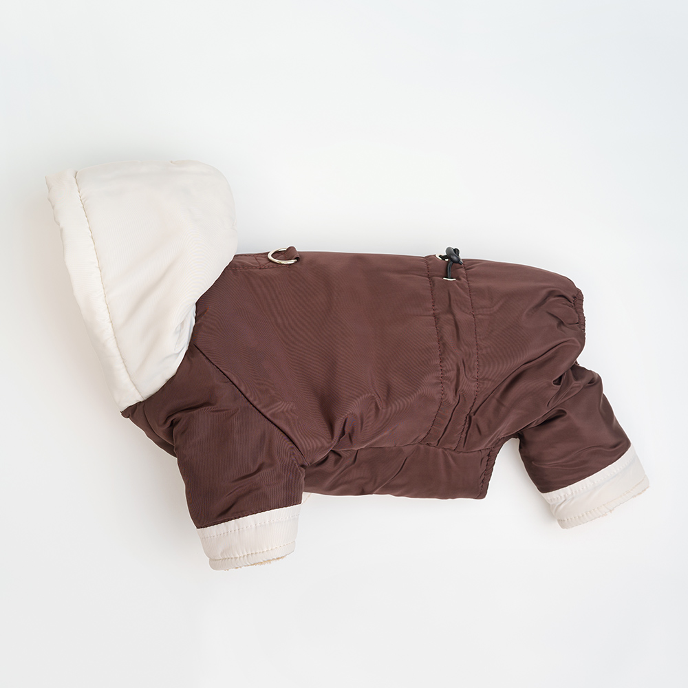 

RURRI Комбинезон для собак, , серый (девочка