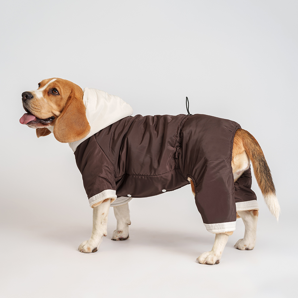 

RURRI Комбинезон для собак, 2XL, серый (девочка)