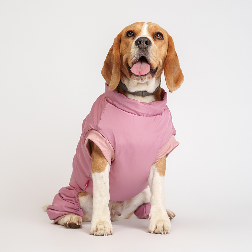 Petmax Комбинезон на замке для собак, 5XL, розовый