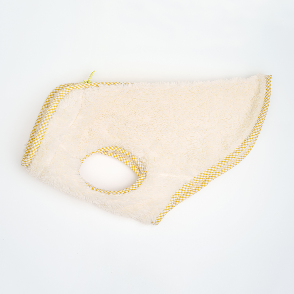 

RURRI Жилетка-пальто на замке для собак, , желтый