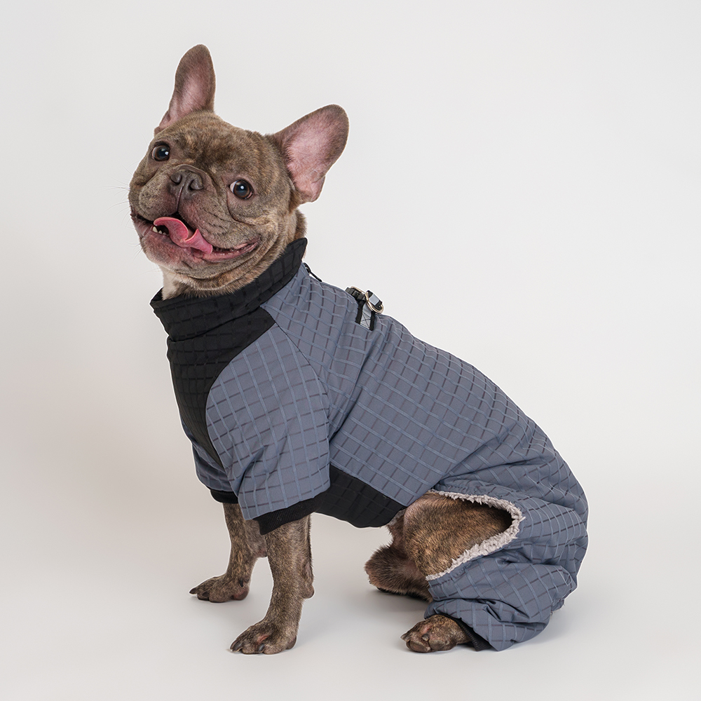 

RURRI Комбинезон на замке для собак, , синий