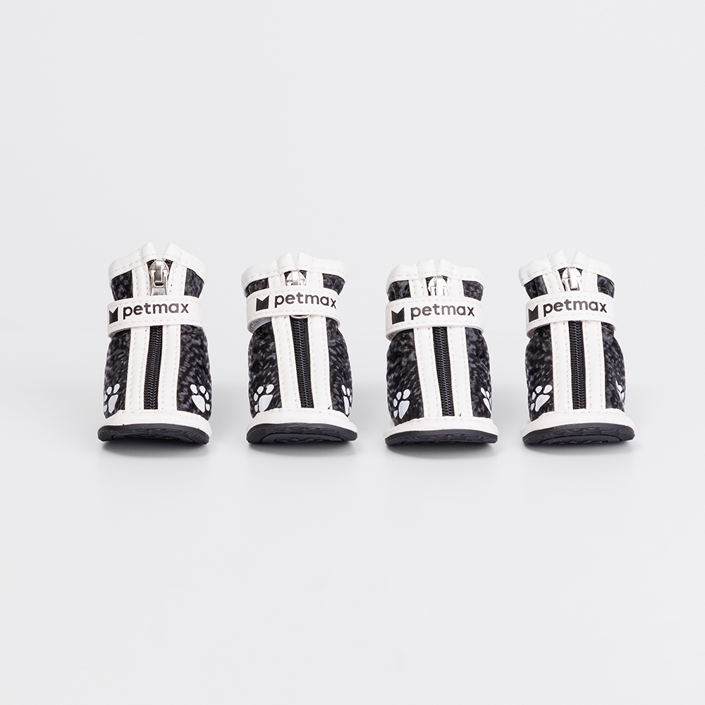 

Petmax Ботинки с лапкой для собак, , черный (унисекс