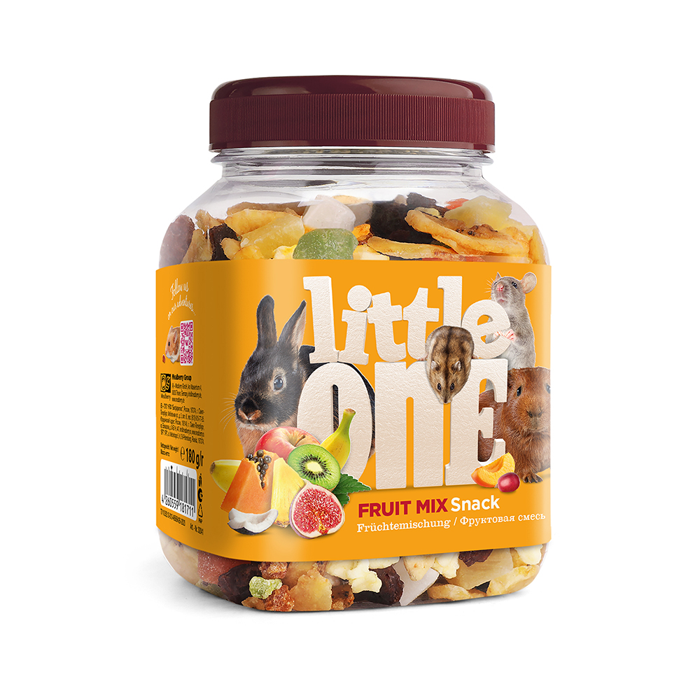 

Little One Лакомство Фруктовая смесь (180 гр.) для всех видов грызунов