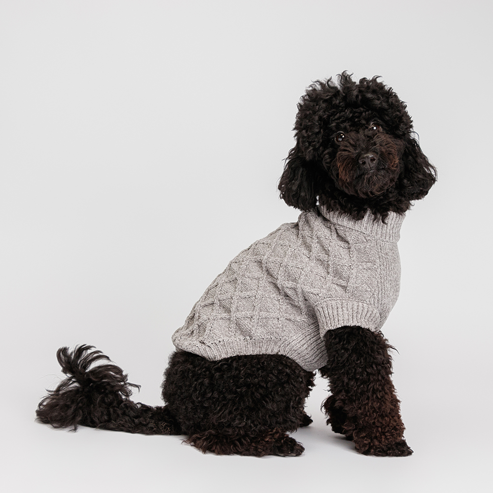 

RURRI Свитер из шенилла для кошек и собак, , серый