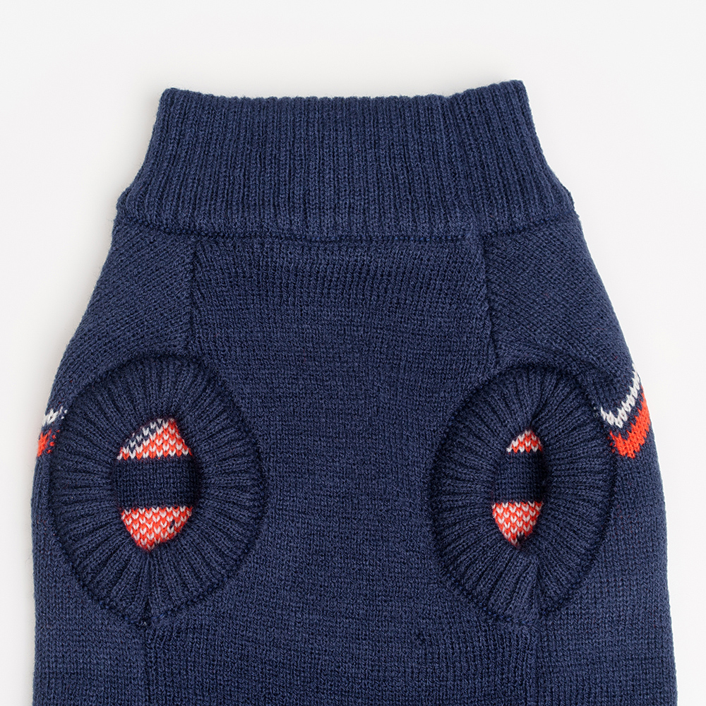 

Petmax Свитер с лисами для кошек и собак, , синий