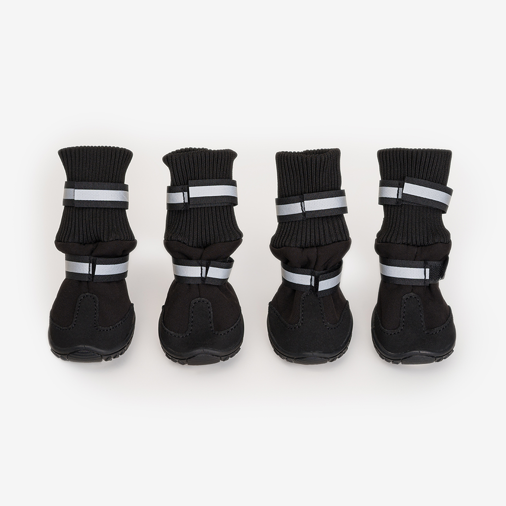 

Rungo Ботинки высокие на липучках для собак мелких пород, , черный (унисекс