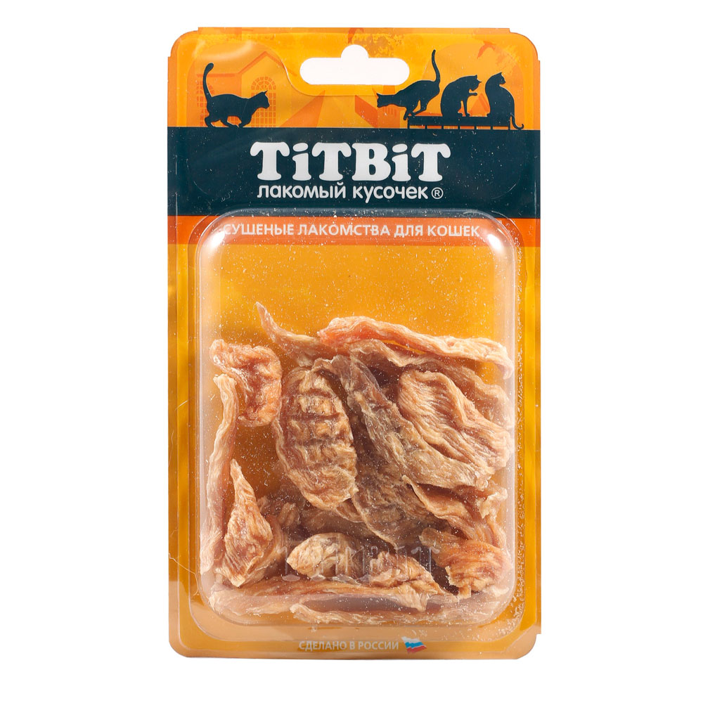 

TiTBiT Лакомство Филе куриное соломка для кошек