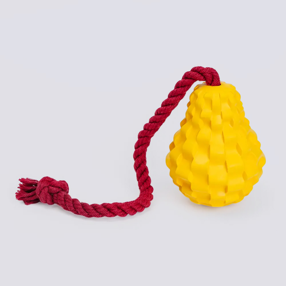 

RURRI Игрушка из каучука для собак Тыква, 10х8 см, Желтый