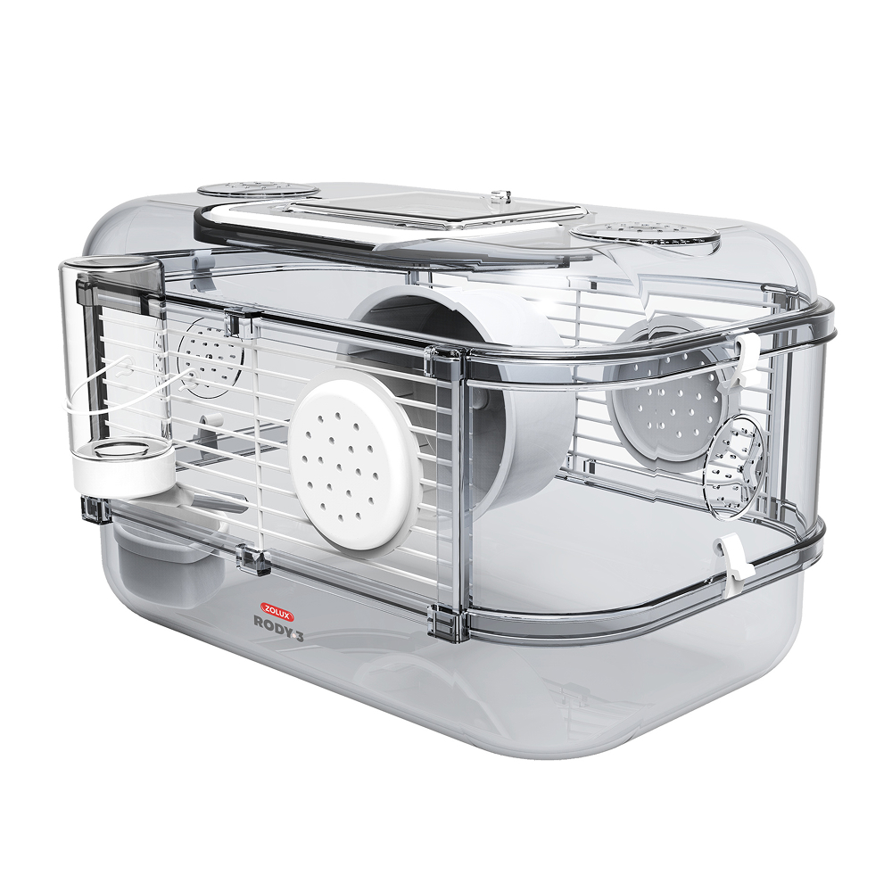 

Zolux Клетка для грызунов Rody 3 Mini, 33x21x18 см, белый