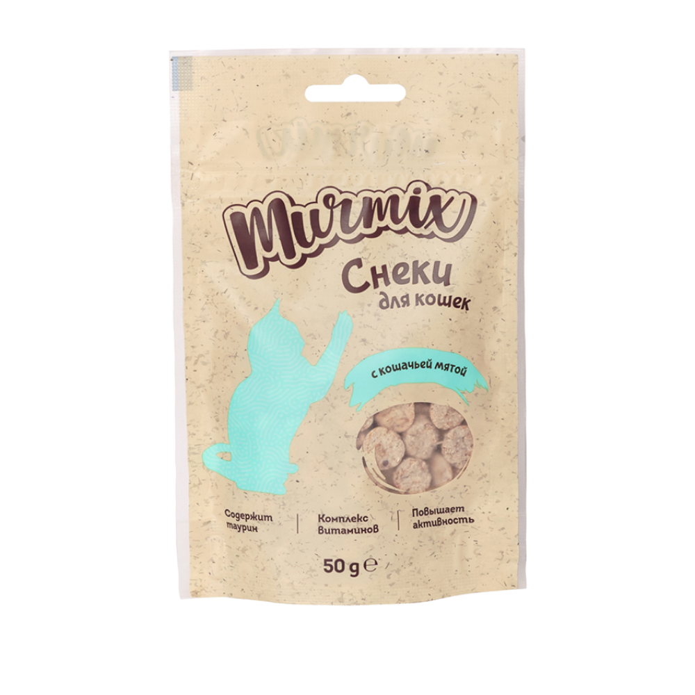 

Murmix Лакомство Снеки для ухода за зубами (50 гр.) для кошек