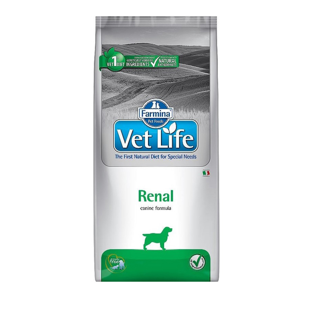 Farmina Vet Life Dog Renal диетический сухой корм для собак при почечной недос таточности