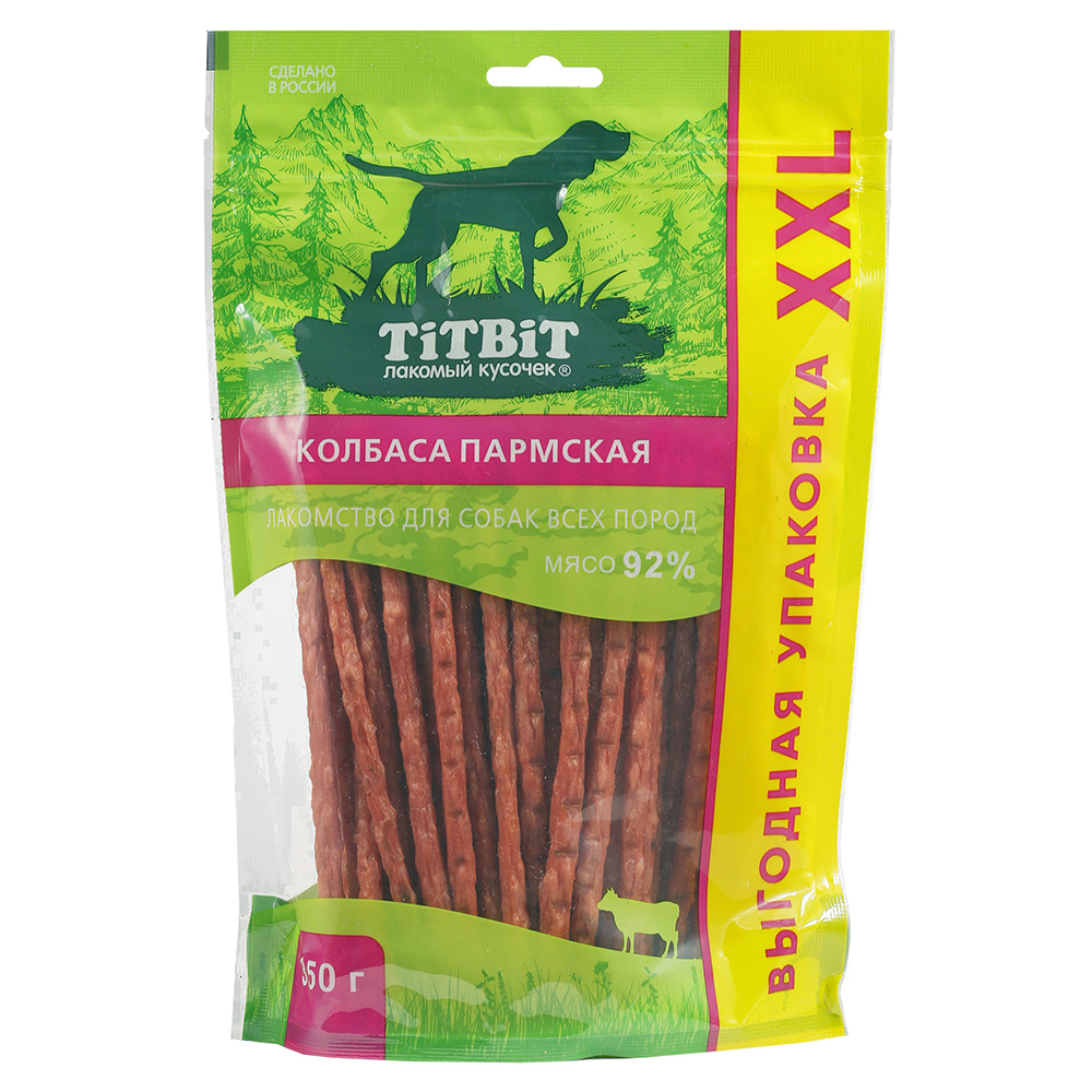 

TiTBiT Лакомство Колбаса Пармская (80 гр.) для собак