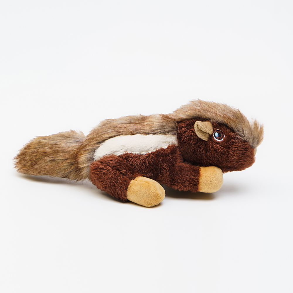 

RURRI Игрушка для собак Бурундук, 31х10х13 см, Разноцветный