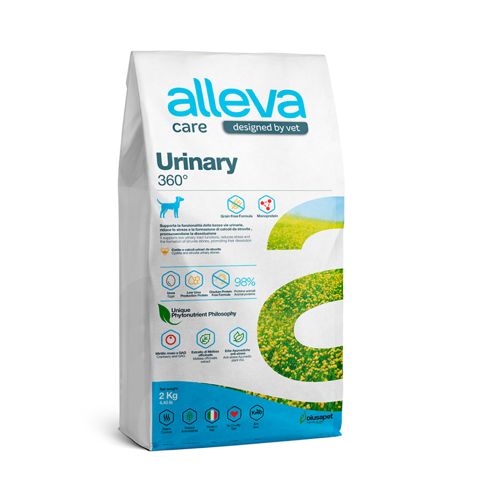 

ALLEVA Dog Adult Urinary 360 Сухой диетический корм для собак, 2 кг
