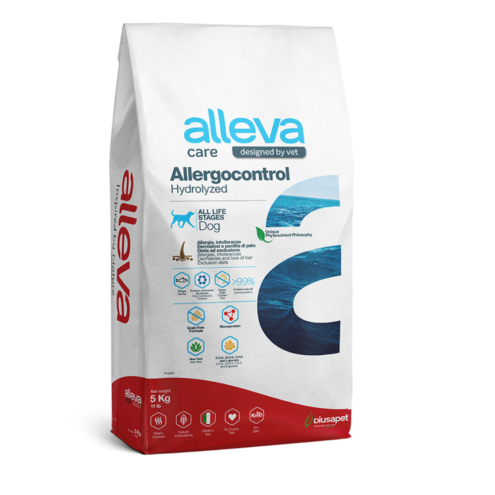

ALLEVA Allergocontrol Hydrolized Сухой диетический корм для собак, 5 кг