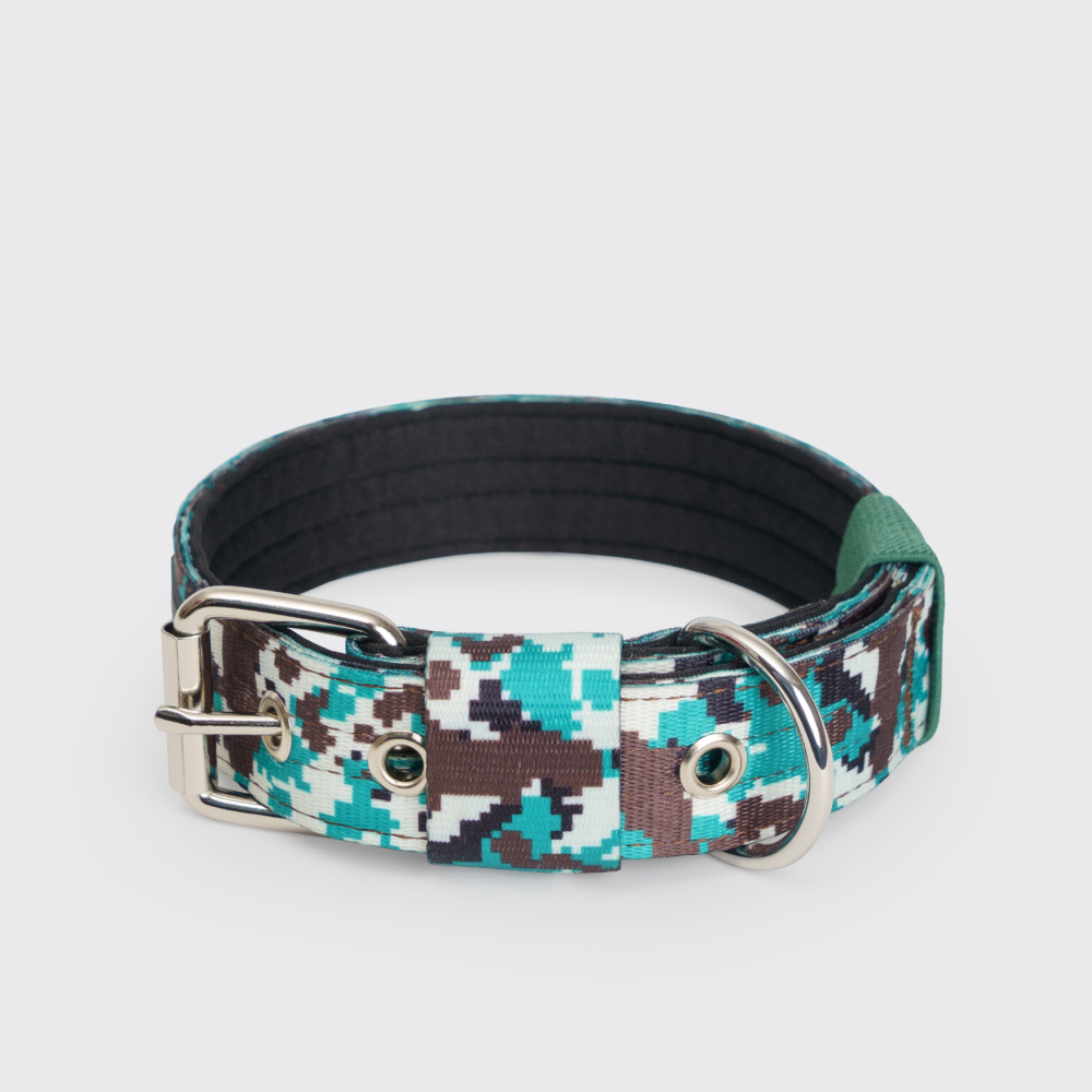 

Rungo Ошейник нейлоновый для собак Soft Classic, обхват шеи 60,5 см, ширина 3,8 см, пиксель