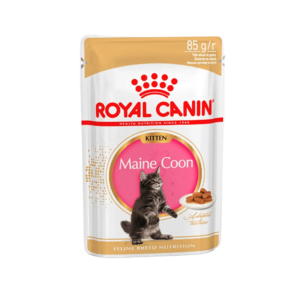 

Royal Canin Kitten Maine Coon Влажный корм (пауч) для котят породы Мейн Кун, 85 гр.