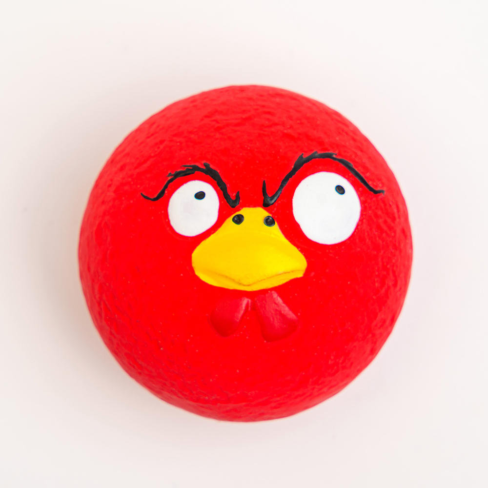 

Petmax Игрушка из латекса для собак Птица, 6 см, Разноцветный