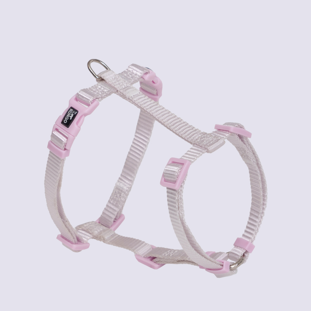 

Rungo Шлейка для кошек и собак Vario, XS-S, обхват груди 30-44 см, ширина ремешка 1 см, лиловый, Розовый