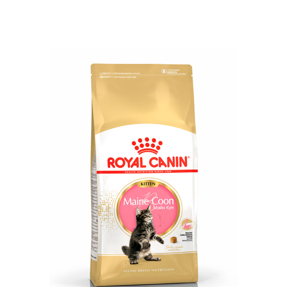 

Royal Canin Maine Coon Kitten Сухой корм для котят породы мейн-кун в возрасте до 15 месяцев, 400 гр.