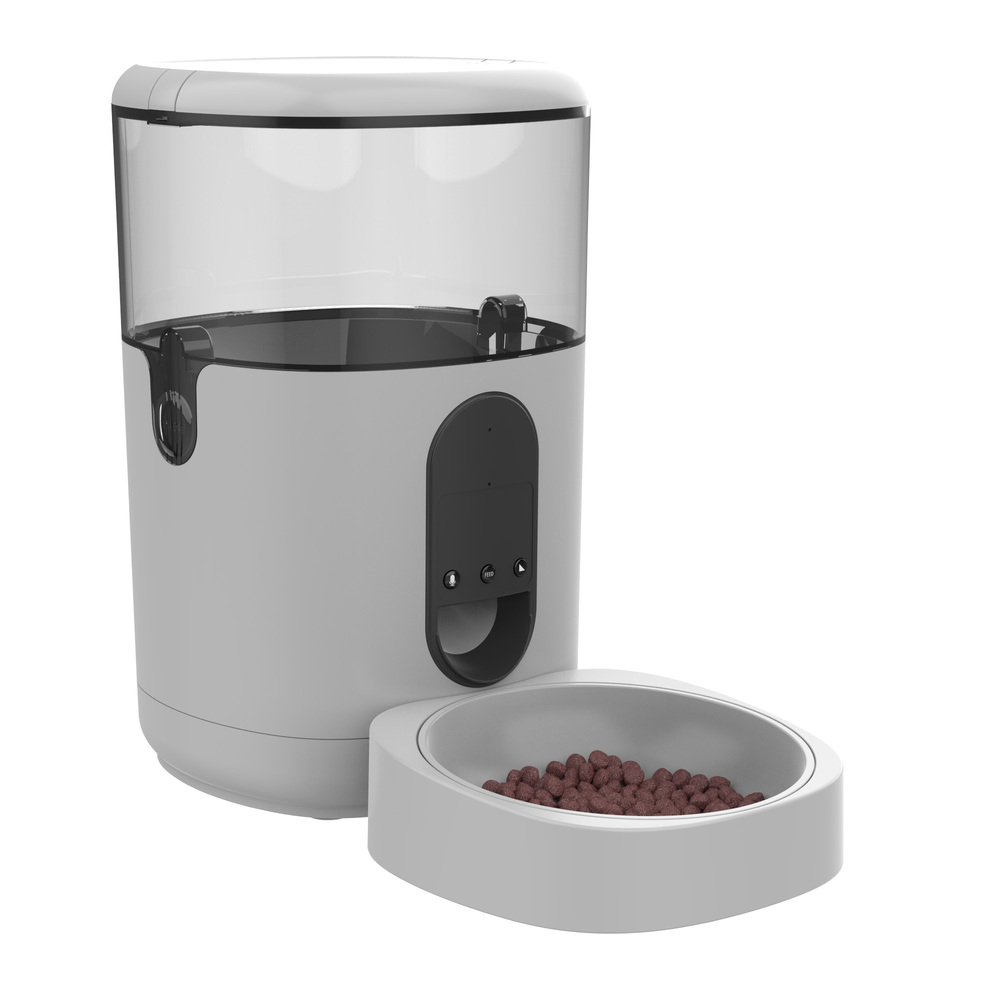 

Hiper Умная Wi-Fi кормушка для кошек и собак IoT Pet Feeder M4, 4 л., Серый