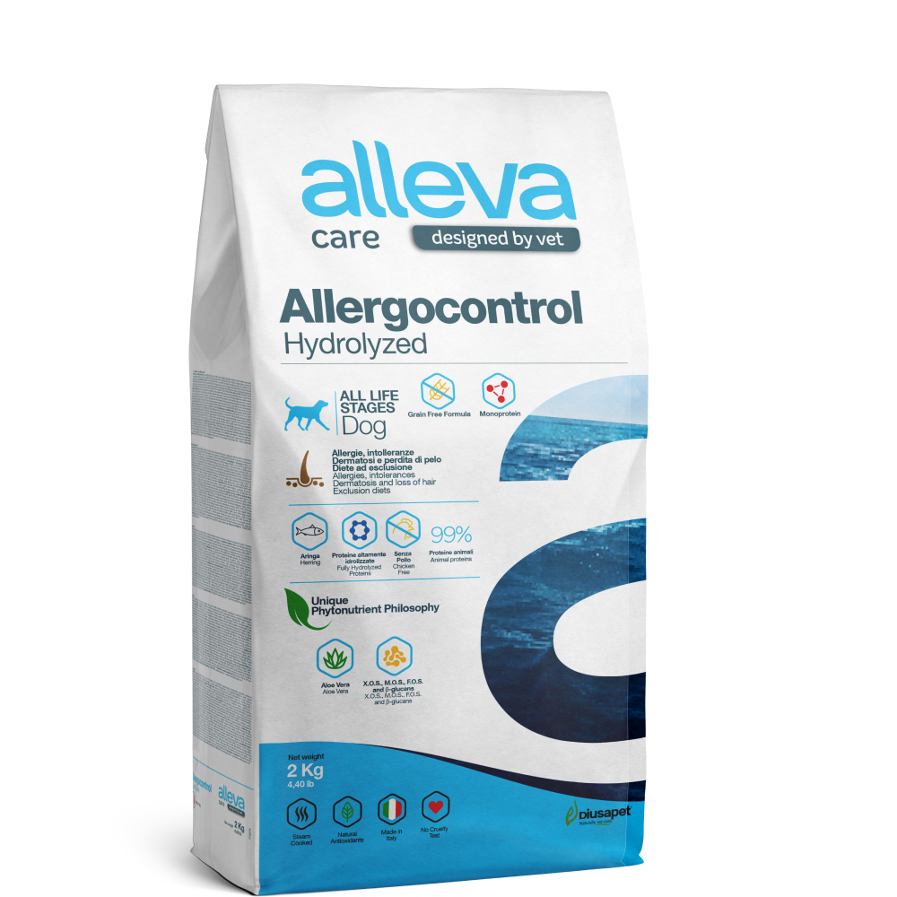 

ALLEVA Care Allergocontrol Hydrolized Сухой диетический корм для собак, 2 кг