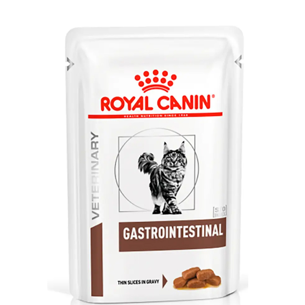 

Royal Canin Gastrointestinal Влажный корм (пауч) для поддержания пищеварительной системы у кошек, 85 гр.