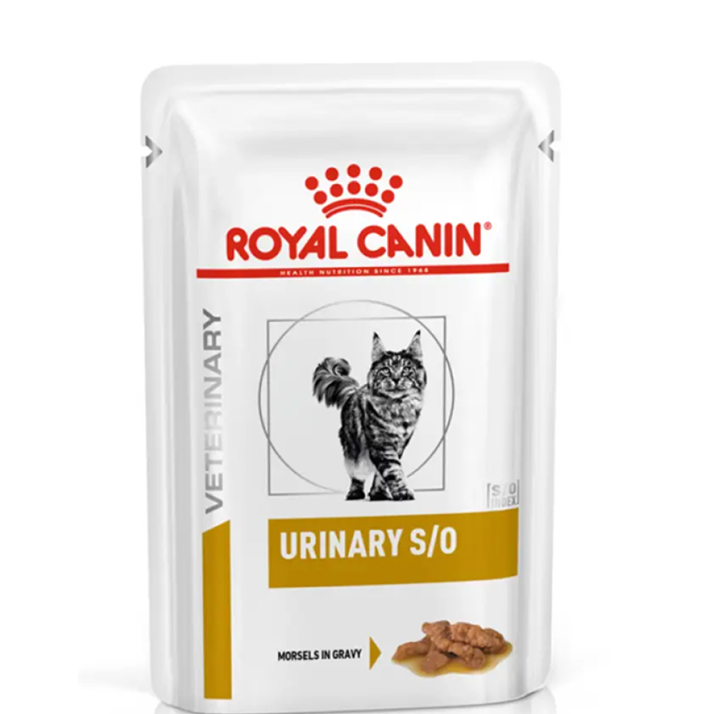 

Royal Canin Urinary S/O Влажный корм (пауч) для кошек при заболеваниях дистального отдела мочевыделительной системы, 85 гр.