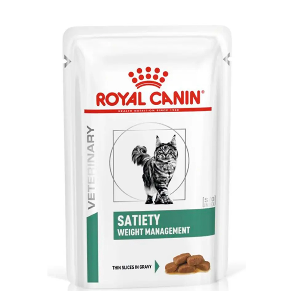 

Royal Canin Satiety weight management Влажный корм (пауч) для кошек для поддержания или снижения веса, 85 гр.