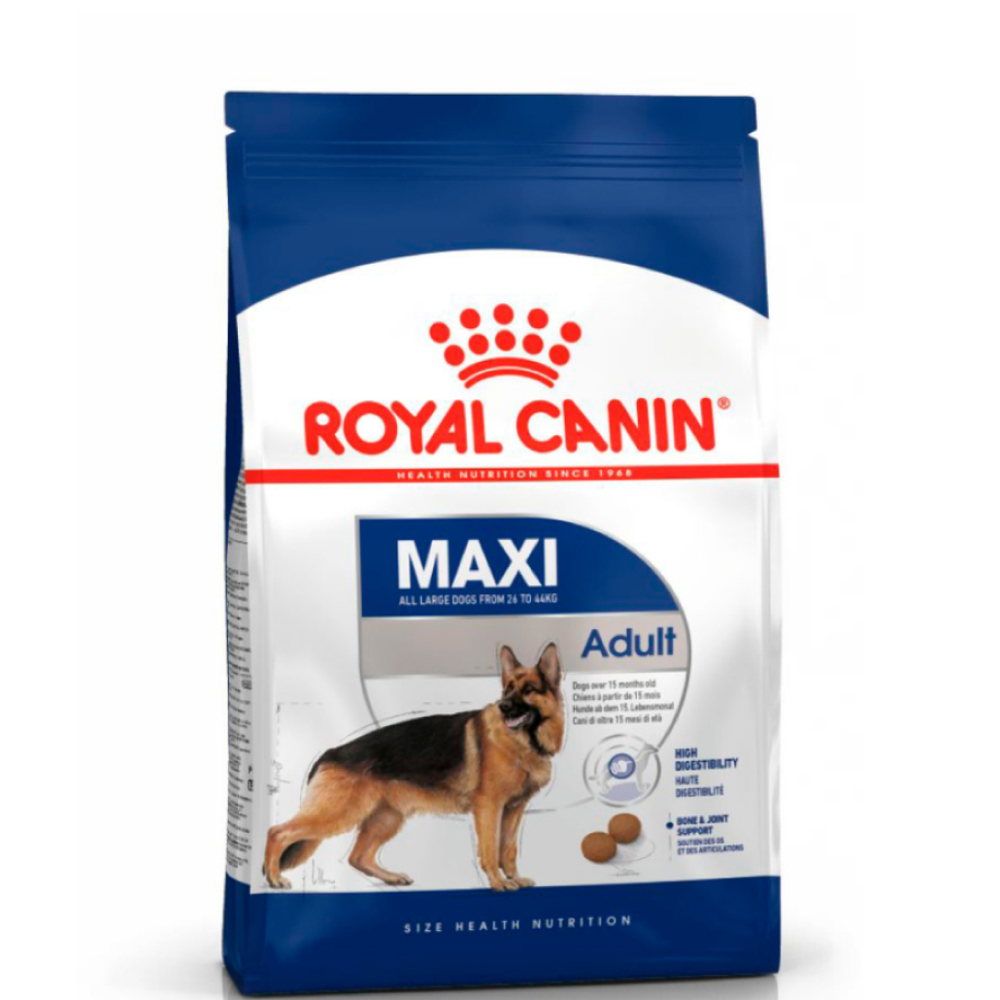 

Royal Canin Maxi Adult 26 Сухой корм для собак крупных размеров в возрасте от 15 месяцев до 5 лет, 3 кг