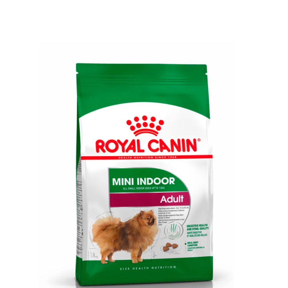 

Royal Canin Mini Indoor Adult Сухой корм для взрослых собак в возрасте от 10 месяцев, 500 гр.