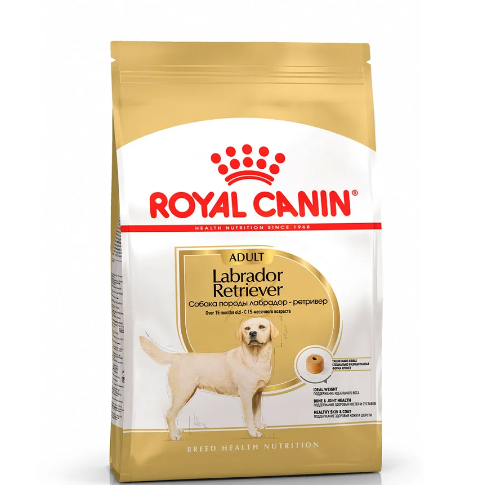 

Royal Canin Labrador Retriever 30 Adult Сухой корм для собак породы лабрадор-ретривер старше 15 месяцев, 3 кг