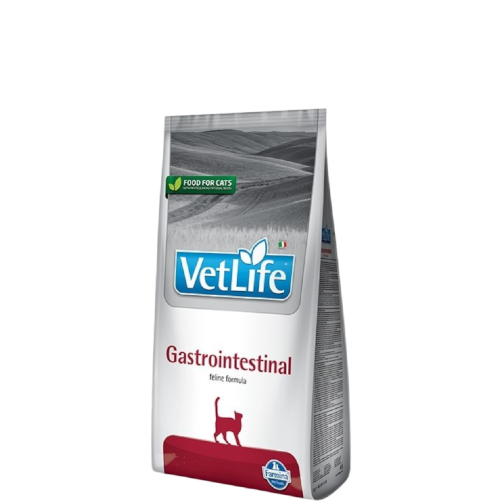 

Farmina Vet Life Gastrointestinal Сухой диетический корм для кошек при заболеваниях ЖКТ, с курицей, 400 гр.