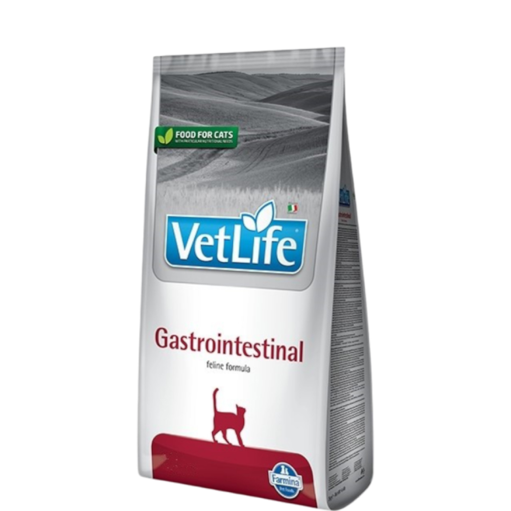 

Farmina Vet Life Gastrointestinal Сухой диетический корм для кошек при заболеваниях ЖКТ, с курицей, 2 кг