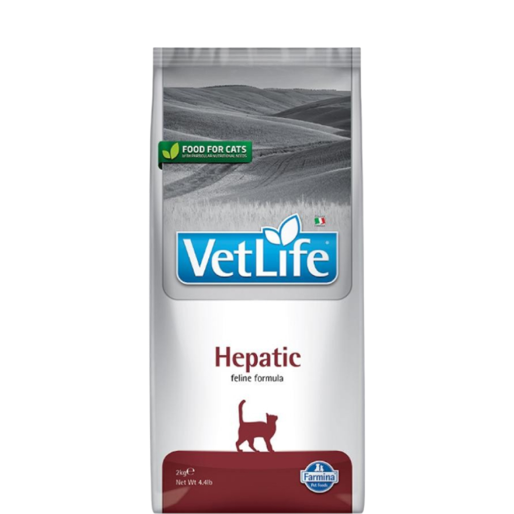 

Farmina Vet Life Hepatic Сухой диетический корм для кошек при хронической печеночной недостаточности, 2 кг