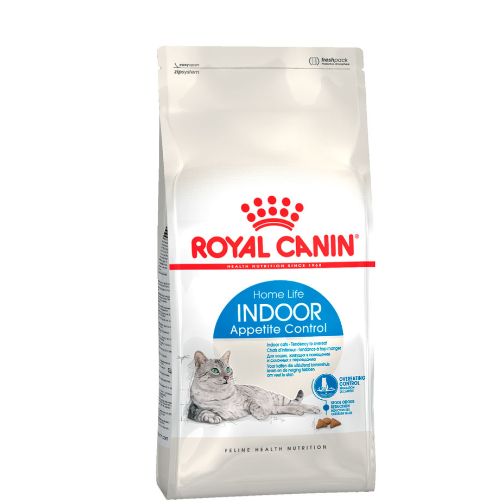 

Royal Canin Indoor Appetite Control Сухой корм для домашних кошек, склонных к набору веса, 2 кг