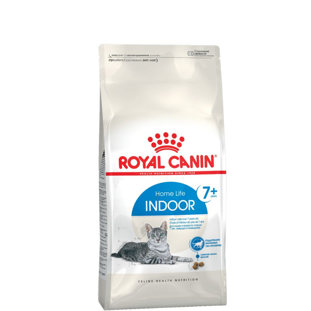 

Royal Canin Indoor Home Life Сухой корм для пожилых домашних кошек старше 7 лет, 1,5 кг