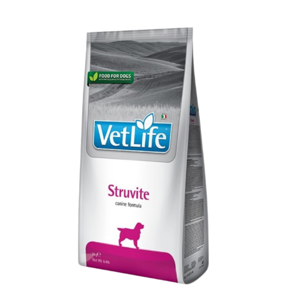 

Farmina Vet Life Dog Struvite Сухой диетический корм для собак при мочекаменной болезни для подавления образования и растворения струвитных уролитов, 2 кг
