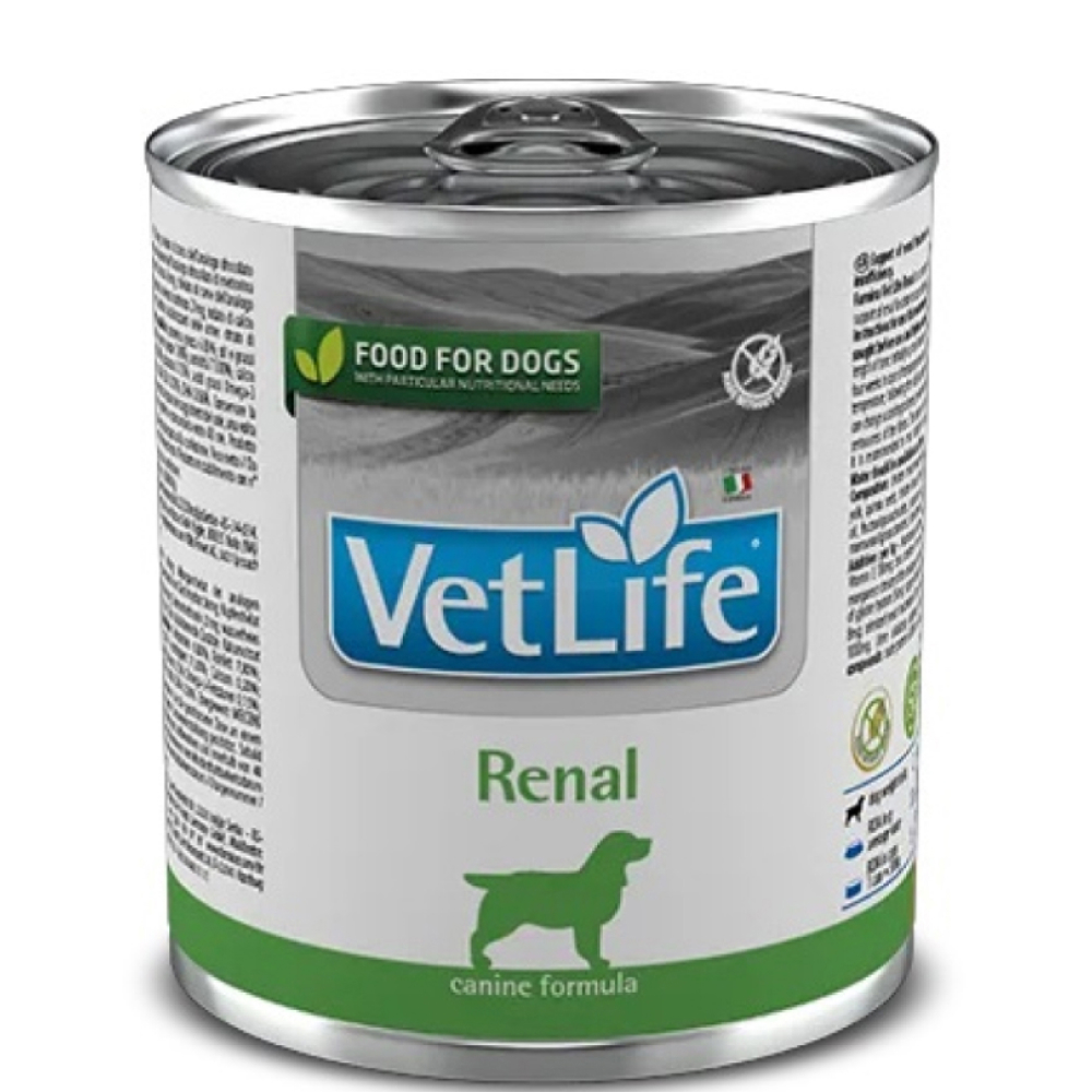 

Farmina Vet Life Renal Влажный корм (консервы) для собак при почечной недостаточности, 300 гр.