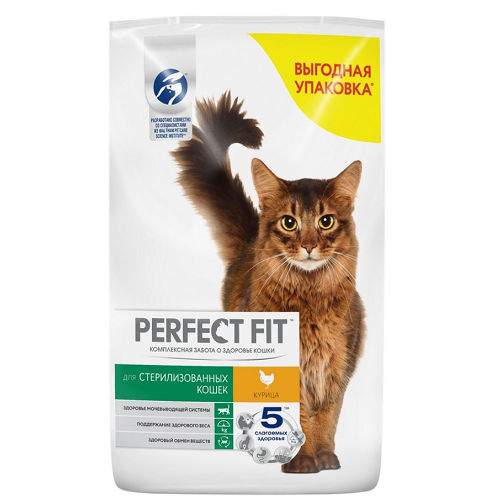 Perfect Fit Сухой корм для стерилизованных кошек, с курицей