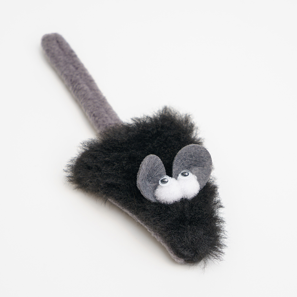 

Pet hobby Игрушка для кошек Мышь Чарльз, 15х5,5х3 см, Разноцветный