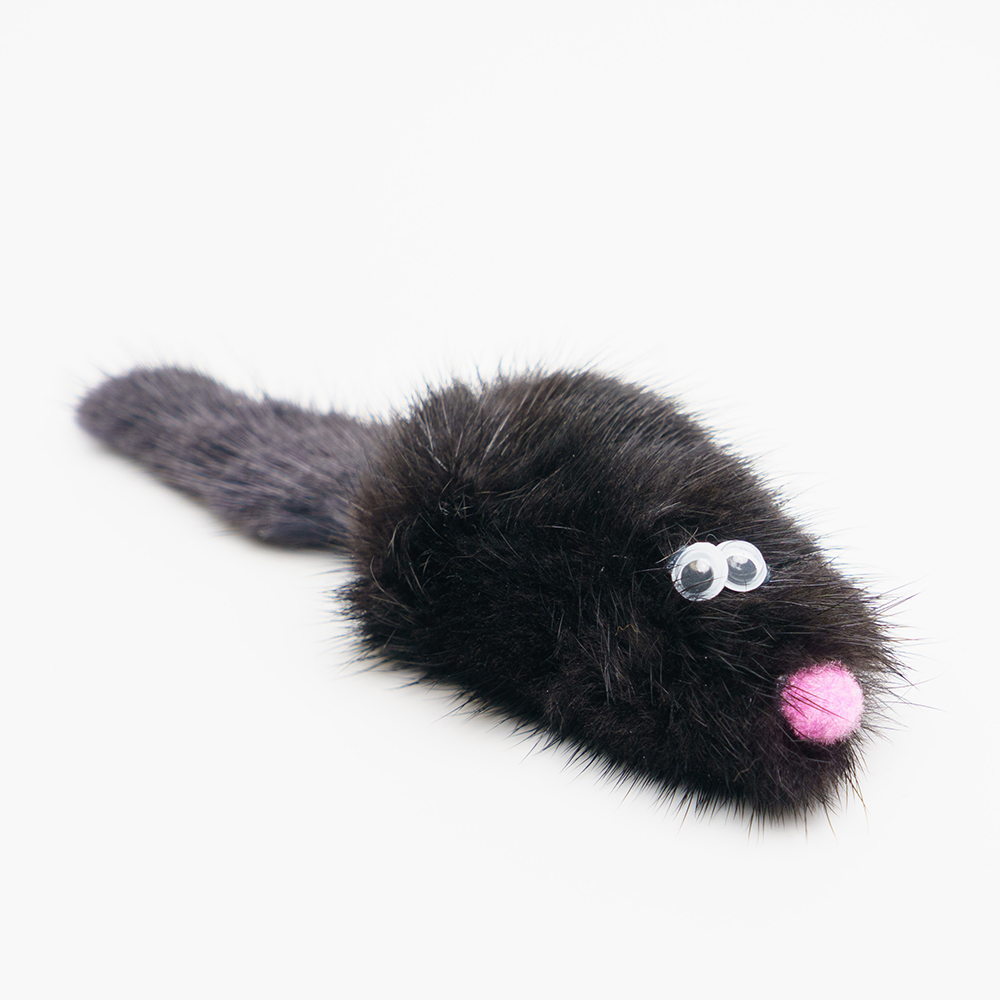 

Pet hobby Игрушка для кошек Мышь из натуральной норки, Разноцветный