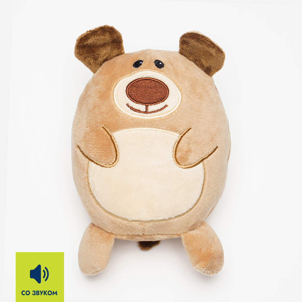 

RURRI Игрушка для собак Собака, 18х11,5х8 см, Разноцветный