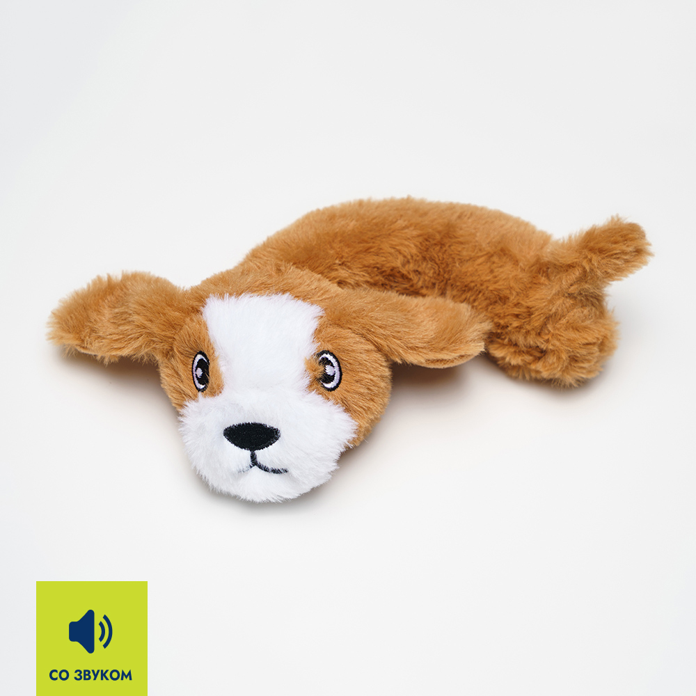 

RURRI Игрушка для собак Щенок, 19х10х6 см, Разноцветный