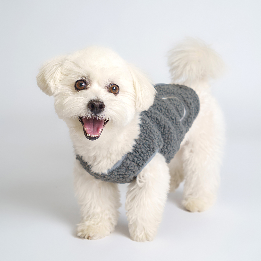 

RURRI Жилет-пальто для собак, , графитовый, Серый