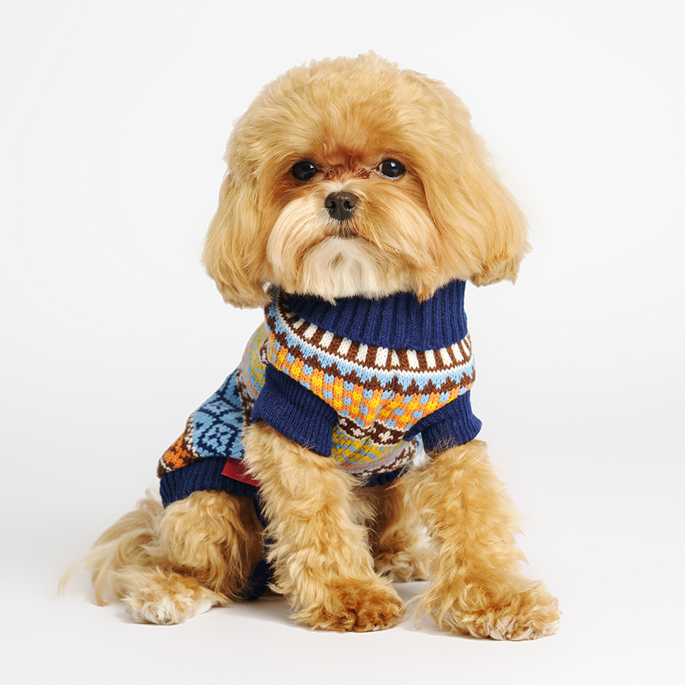 

Petmax Свитер с узорами для кошек и собак, , разноцветный, Красный