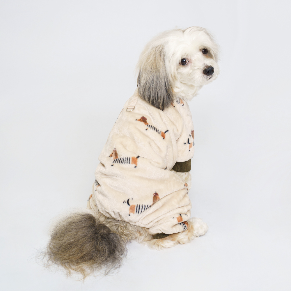 

Petmax Костюм с собачками для собак, , бежевый