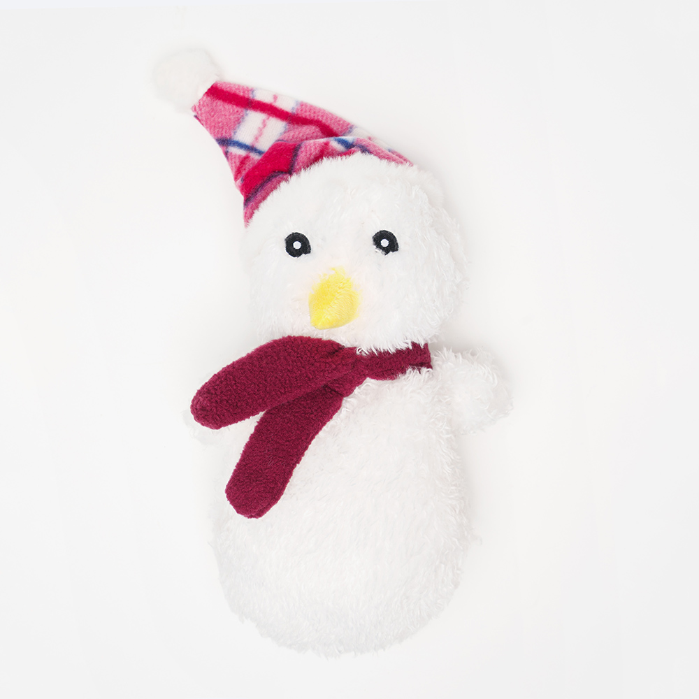 

RURRI Игрушка для собак New Year Снеговик, 25х18х8 см, Разноцветный